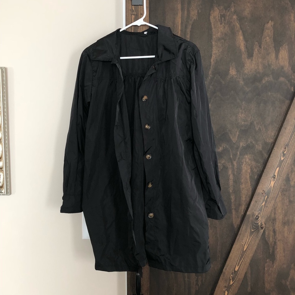 Button Down Raincoat